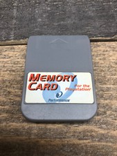 Memory Card by Performance for the Playstation 1 PS1 --13A