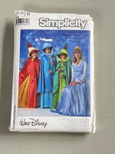 Simplicity 8328 Sewing Pattern Disney Princess Aurora Sleeping Beauty FF Small