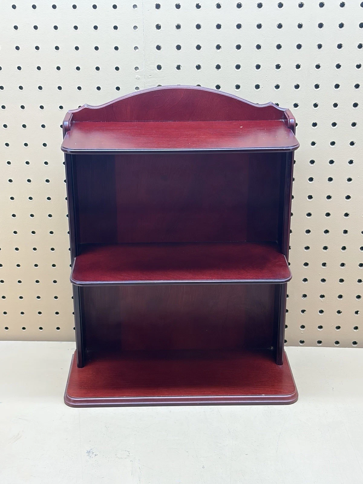 Two Shelf Wooden Display, 11"L x 5"W x 16"H