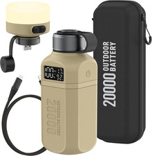 20,000Mah Rugged Power Bank with Fast Charge USB-C PD, IP68 Waterproof Shockproo