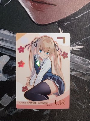 Eriri Spencer Sawamura UR-013 Goddess of Power Full Art Waifu Card 