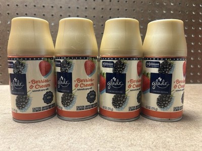 Glade Automatic Spray Refills Berries & Cream Four Cans