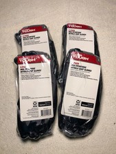 4 Hyper Tough 3 pack Multipurpose Nitrile-Grip Gloves Size Large  (12 pairs)