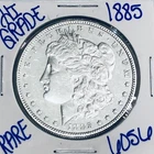 1885 MORGAN SILVER DOLLAR AUTHENTIC HI GRADE U.S MINT COIN FREE SHIPPING 6056