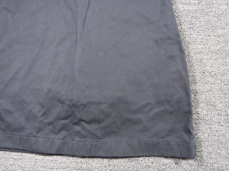 Saia Lands' End Meninas 12 Preto Uniforme Escolar Linha A Zíper Lateral Clássico Sólido - Imagem 4 de 4