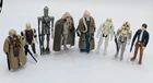 VINTAGE ORIGINAL STAR WARS Action Figure Lot Of (8): Han, Bib, IG88, Squid, Etc.