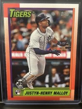 2025 Topps Series 1 - 1990 Topps Baseball Justyn-Henry Malloy #T90-22 (RC)