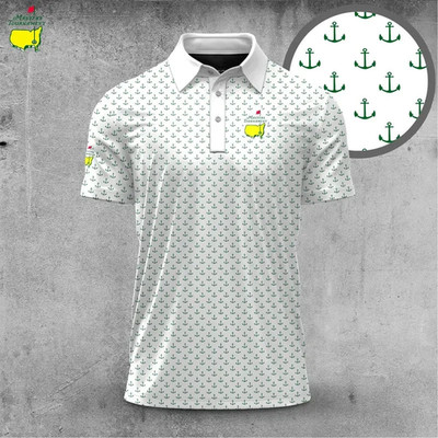 White Anchor 2026 Master Polo Shirt for Men