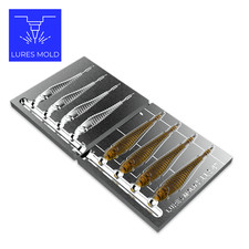 Bait DIY Fishing Mold Soft Plastisol Soft jerkbait K112 4inch