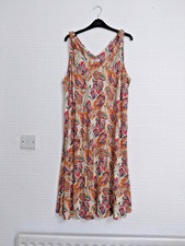 Damart Summer Dress Size 20 / 48 Holiday Jersey