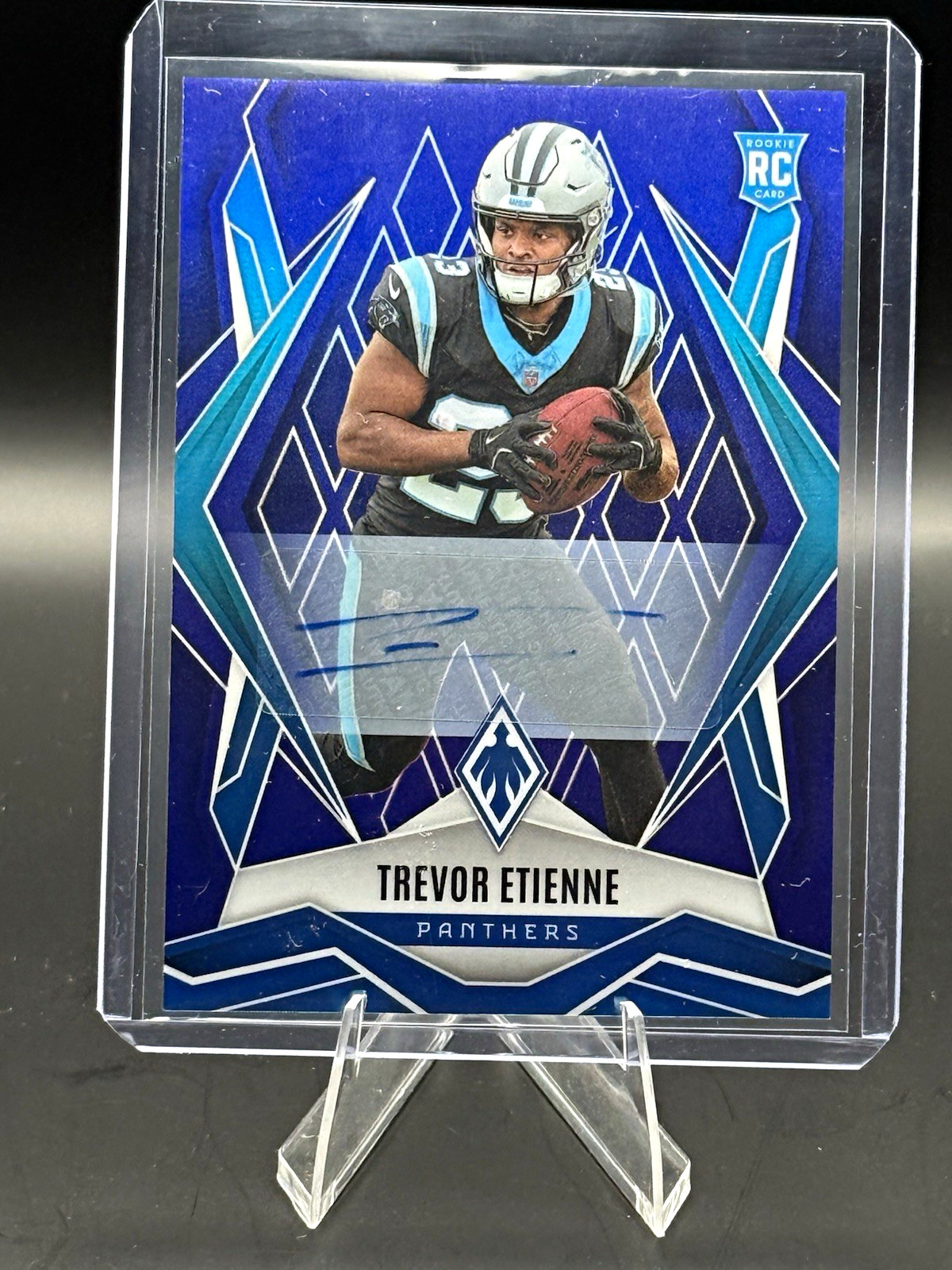 Panini Phoenix 2025 Trevor Etienne Auto /49 Panthers RC *See Picture*