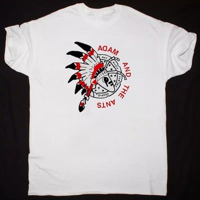 Adam Ant For People Men's White Size S-5XL Unisex  RS342