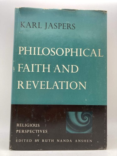 Philosophical Faith and Relevation (Religious Perspectives Series)