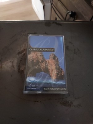 QUIERO ALABARTE 5 CASSETTE ROCA DE MI SALVACION