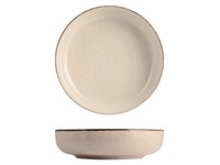 H&H 6 Tellersets Tief Teller Pearl Porzellan Elfenbein 19 Cm