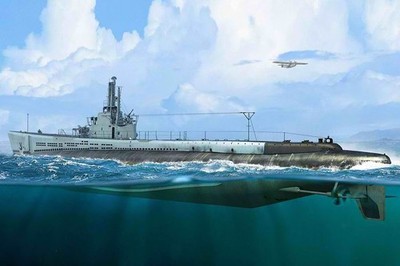 HobbyBoss 83524 US Submarine Gato 1944 1/350 Scale Plastic Model Kit