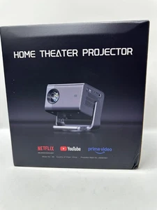VOPLLS A6 LED Projecteur intelligent 1080p 600 ANSI WiFi BT HDMI USB Baleine TV