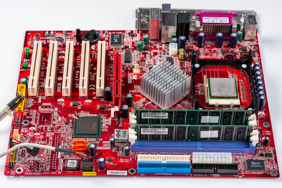 MSI 865PE Neo2-P Socket 478 ATX Motherboard AGP Intel Pentium 4