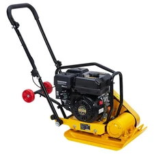 Plate Compactor 7HP 212cc Gas Engine 4200 Lbs Force Vibratory Compaction Tamper