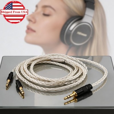 3.5mm Jack Plug 2x3.5mm Headphone Cable for Hifiman Sundara he400i he400s HE560
