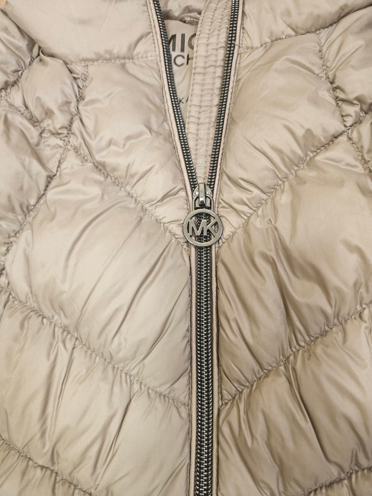 Michael Kors Packable Down Jacket Gray Size XS - image 3