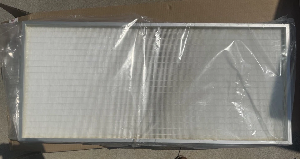 Paquete de 2 paneles de sala limpia con filtro Hepa SD-CP-42 21,00X45,00X3,50 99,99 % GEL Foto 4 de 4