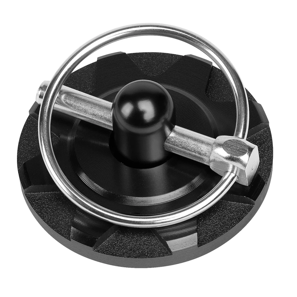 PAR DE CABLES PIN CAMPANA BILLET NEGRO 60MM X 28MM ALUMINIO JDM COSMÉTICOS MODS CON CINTA Foto 2 de 4