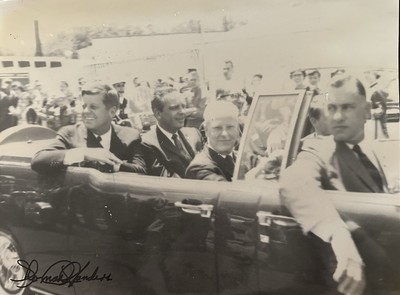 Original President Kennedy Photo at Vanderbilt University May 18, 1963
