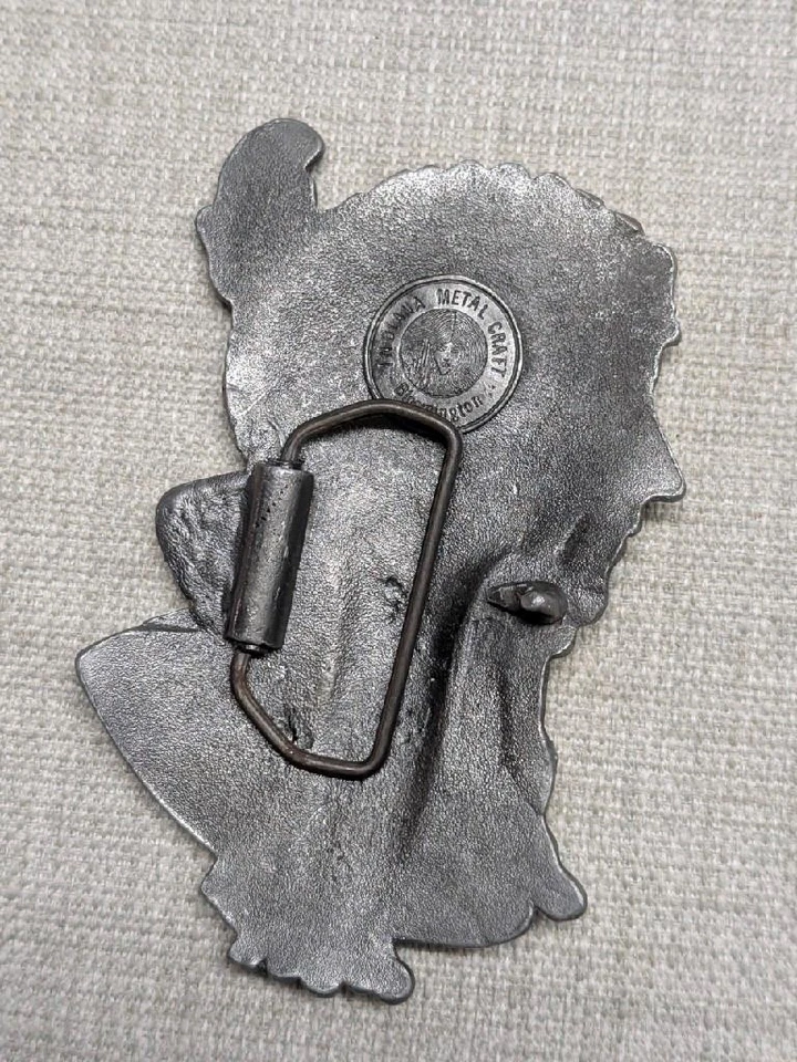 Hebilla de cinturón vintage años 70 GATSBY DIOSA WESTERN HIPPIE boho FLAPPER Foto 3 de 4