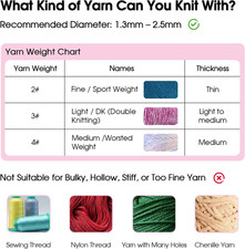 Automatic I-Cord Knitting Machine, Electric Icord Maker Tool, I-Cord Knitter ...