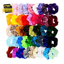 45 Pcs Hair Scrunchies Velvet Elastics Hair Bands Scrunchy Hair Ties Ropes Scrun