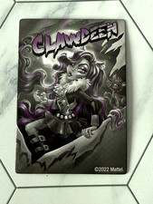 New Monster High Reel Drama Doll Clawdeen Wolf MINI Cardboard Poster Accessories