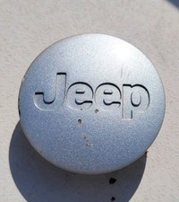 JEEP WRANGLER GRAND CHEROKEE LIBERTY COMPASS WHEEL CENTER CAP SILVER 07-17 **