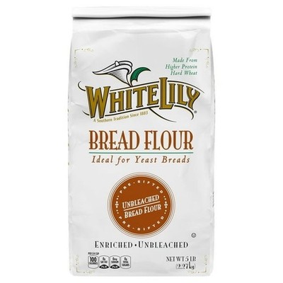 White Lily Bread Flour, 5 lb Bag