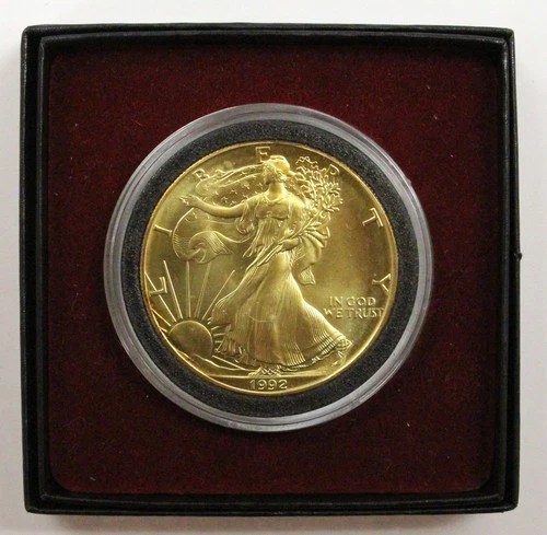 1992 $1 1oz American Silver Eagle GP - Uncirculated BU - ASE / SAE