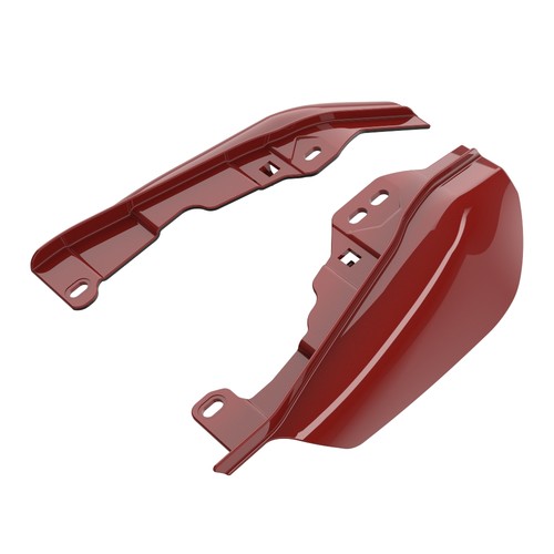 Deflectores de aire de cuadro medio Red Hot Sunglo para Harley Davidson Touring 2009+ - Imagen 6 de 10
