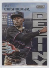 2022 Topps Stadium Club Dynasty and Destiny Jazz Chisholm Jr #4B r0j