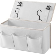 Bedside Caddy / Bedside Storage Organizer Hanging Bag with Three Options,Suitabl