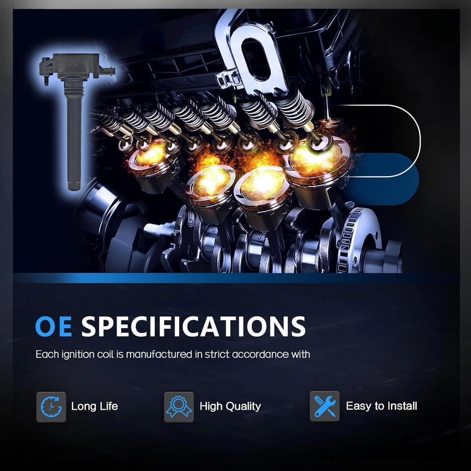 Paquete de bobinas de encendido para 3.6 2011 2012 2013 2014 2015 2016 2017, 200 300, 1500 Foto 2 de 4