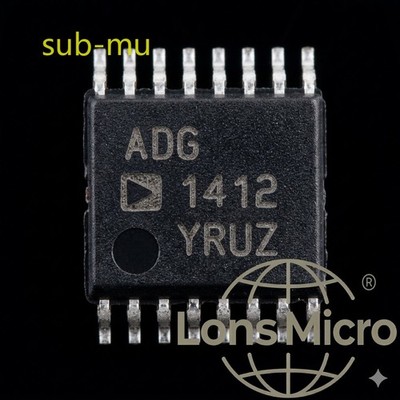 Analog switch IC ADG1412YRU ADG1412YRUZ TSSOP-16 imported #sub/95