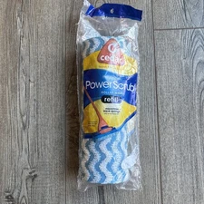 O-Cedar Microfiber Power Scrub Replacement Roller Mop Head Refill New