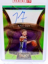 2019-20 Select Rookie Signatures Neon Green Prizm /99 Kyle Guy Sealed