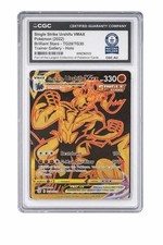 1/1 CGC World Record 2022 Single Strike Urshifu VMAX TG29 Brilliant Stars Holo