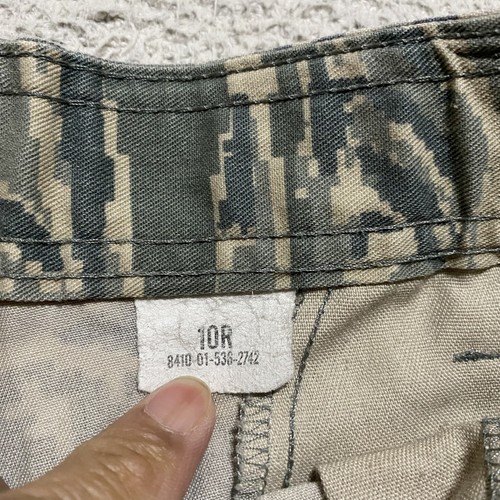 Bethel Industries Air Force Utility Pants Womens 10 Straight Camo Cargo Military - Picture 10 of 13
