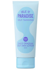 NEW Isle of Paradise Gradual Daily Self Tan Tanning Body Lotion Medium Dark