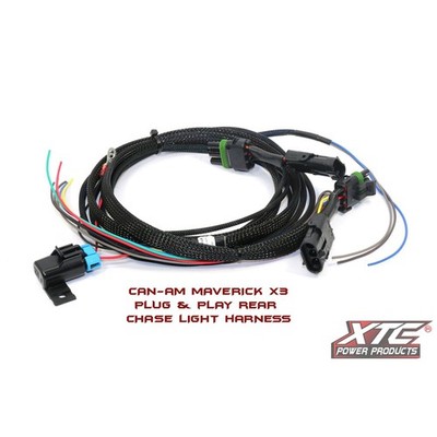 XTC Power Products PLUG N PLAY REAR CHASE BAR HARNESS CAN-MAV-LBH