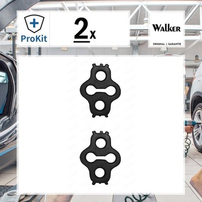 2x ORIGINAL  Walker 80453 Gummistreifen, Abgasanlage