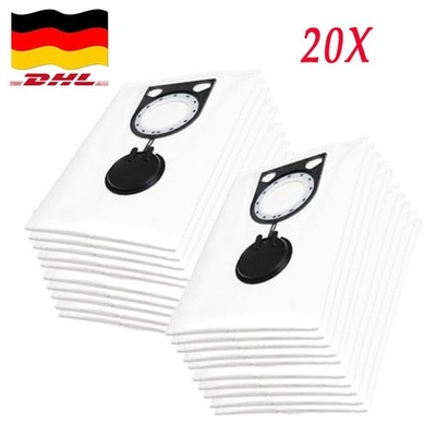 20 Staubsaugerbeutel Vlies kompatibel mit GAS 25 / GAS 25 L SFC Bosch-Ersatz