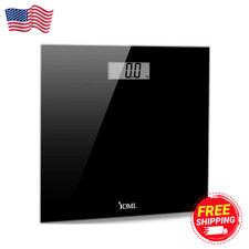DMI Digital Talking Bathroom Scale, Sleek Tempered Glass, Clinically Accurate