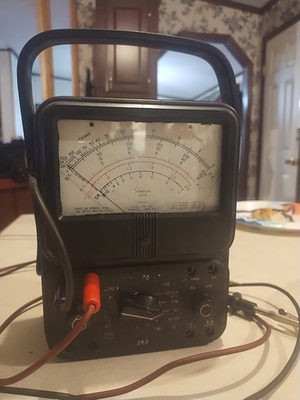 #ad #ad Vintage Simpson 260 Series 6XL Analog Multimeter For Parts or Repair $16.99